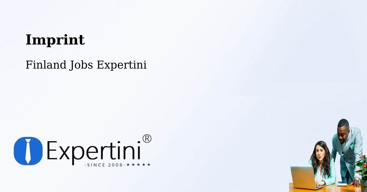 Imprint – Kemi - Finland Jobs Expertini